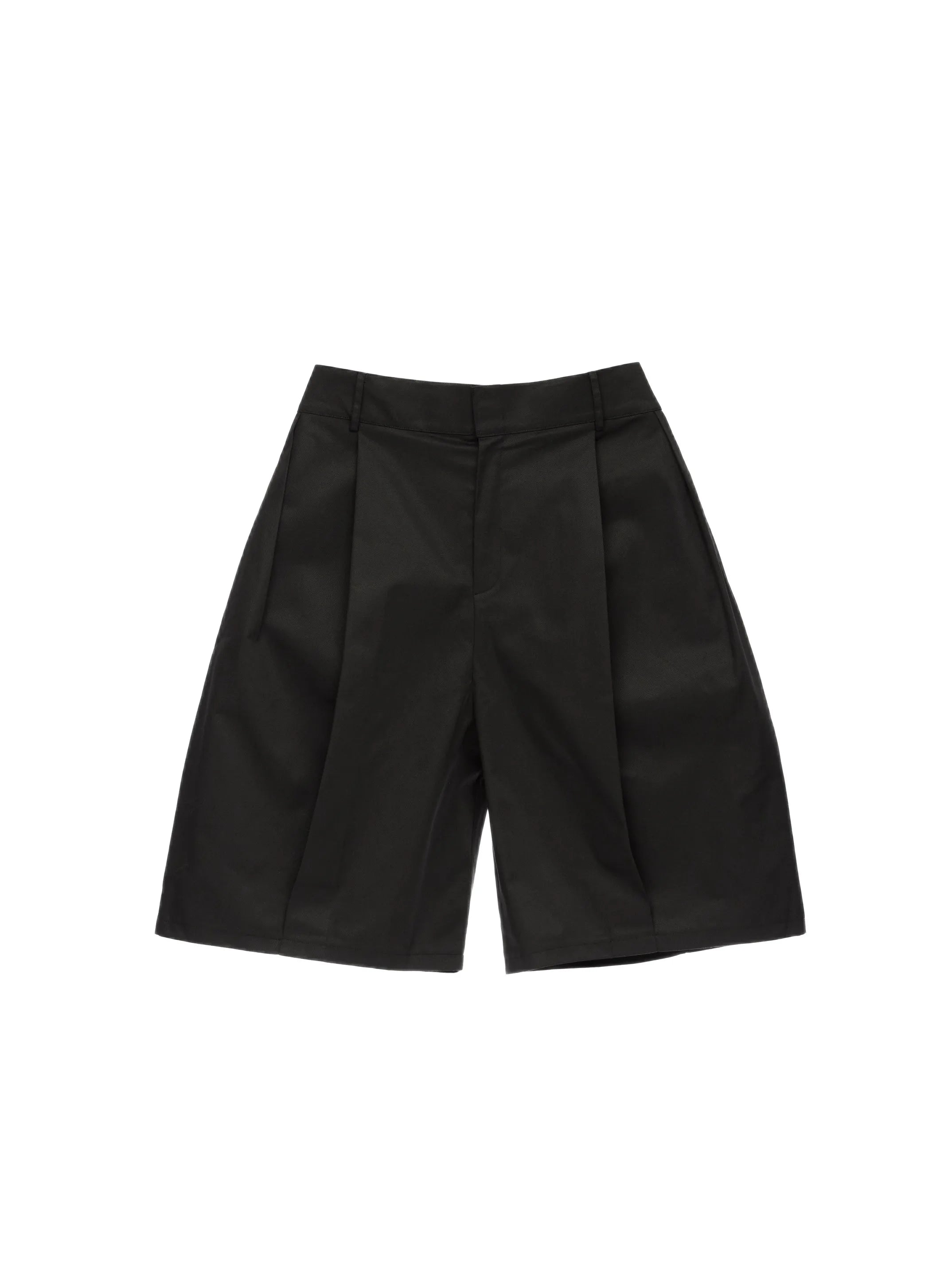 Short Baggy Kaki Luxe — Jambes Larges, Taille Élastique, Style Designer | Mauroicardi