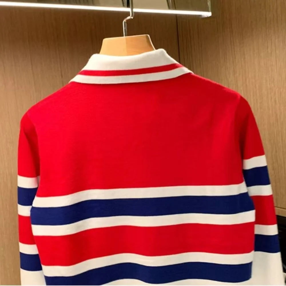 Polo Manches Longues Épissé — Anti-Rides, Respirant, Business Casual | Homme 2025