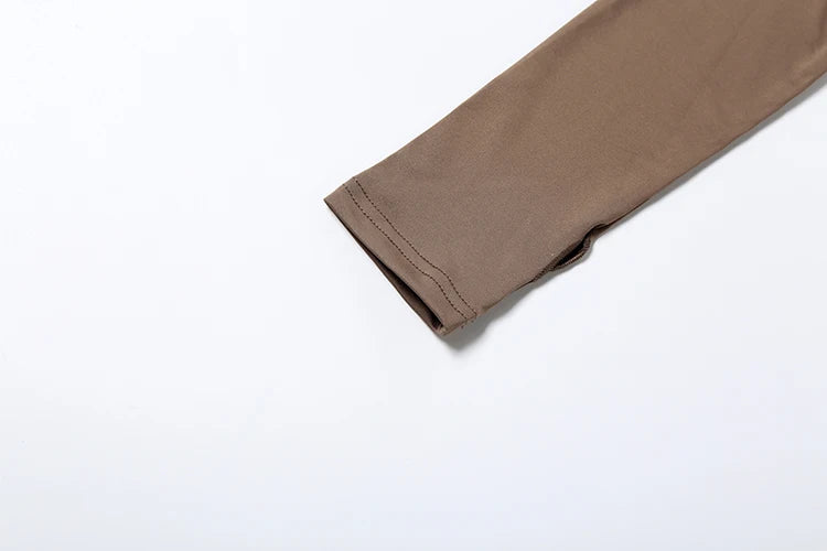 Ensemble 2 Pièces Survêtement Imprimé Lettres – Veste Zippée & Legging Stretch High Street | Femme