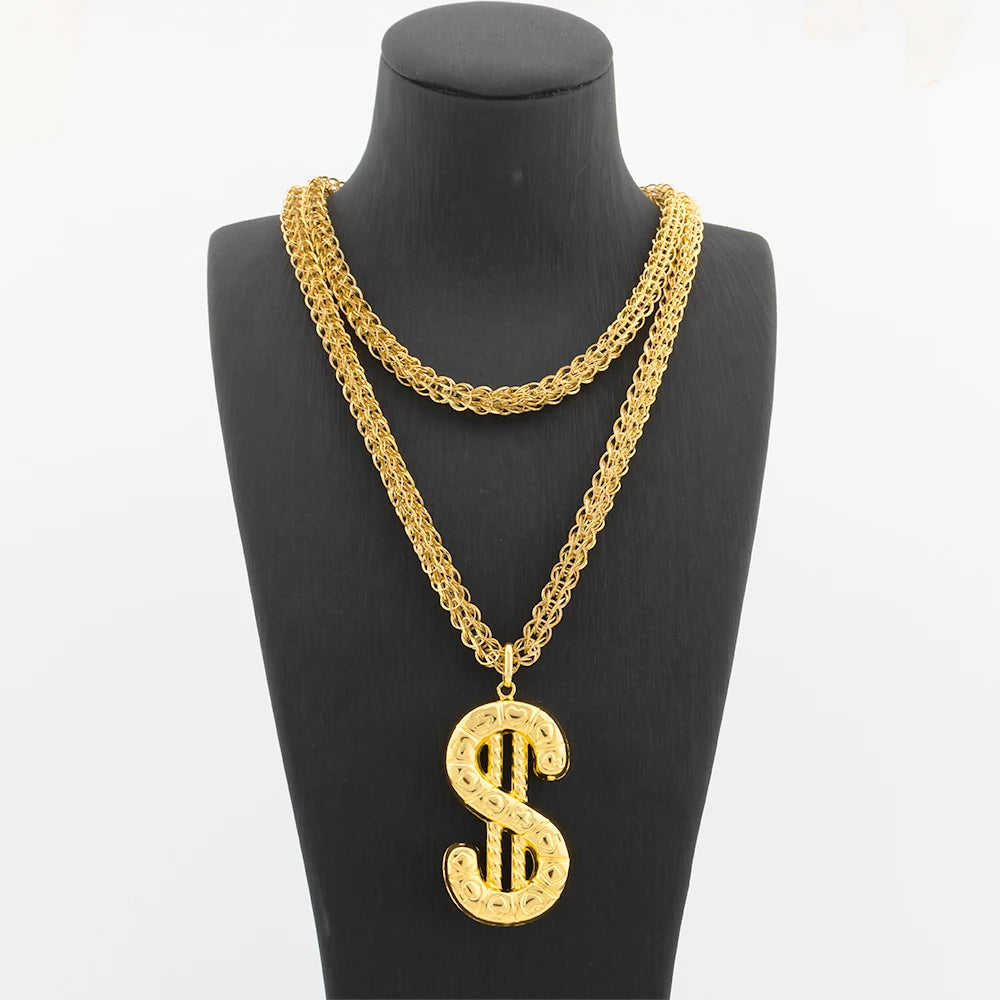 Collier Pendentif Carte d'Afrique – Plaqué Or 18K – Chaîne 100 cm – Mixte