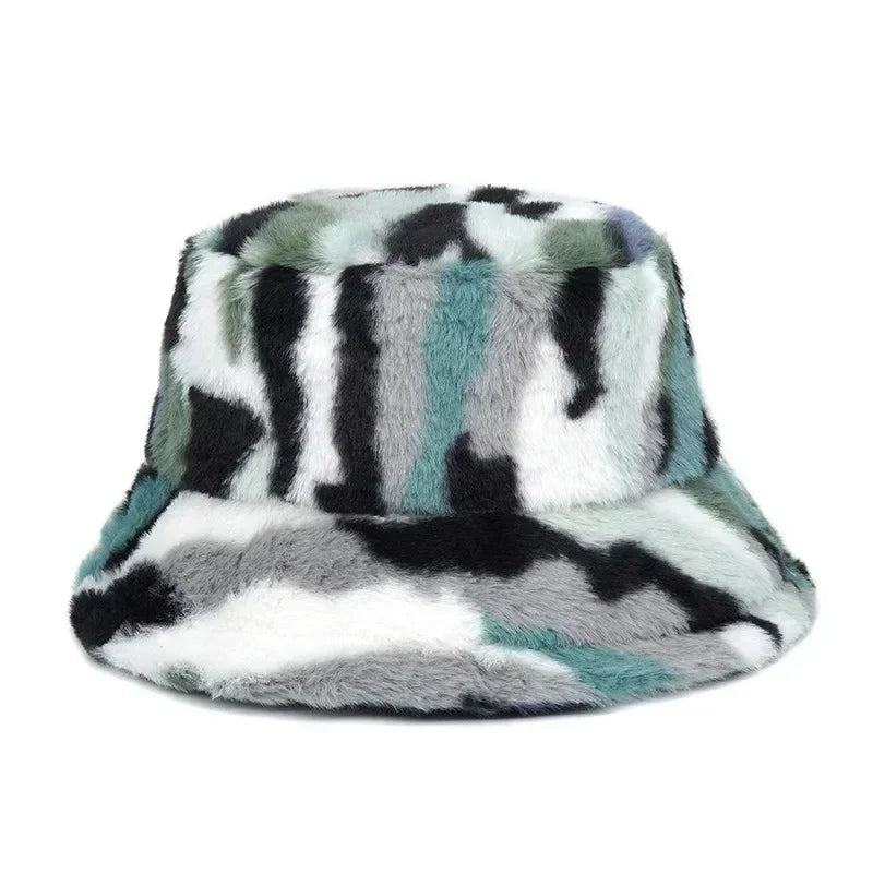 Casquette Seau en Fourrure Chaude – Bob Pêcheur Coupe-Vent Unisexe | Hiver 2025 JIMIHISI