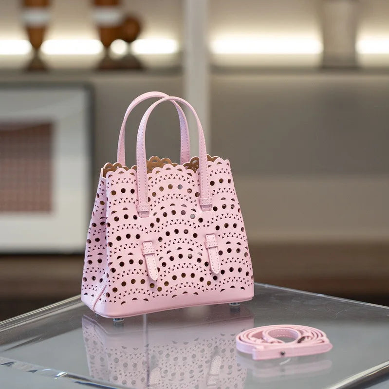 Sac Fourre-Tout Femme Style Niche Rétro – Cuir Véritable Grande Capacité