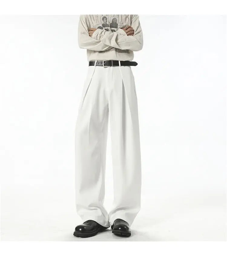 Pantalon Jambes Larges Style Harajuku — Coupe Évasée, Streetwear Décontracté | ZOYLEIR