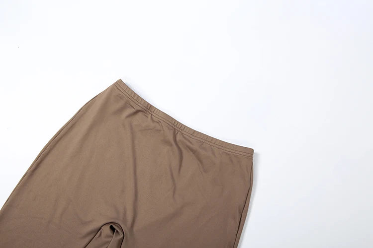 Ensemble 2 Pièces Survêtement Imprimé Lettres – Veste Zippée & Legging Stretch High Street | Femme