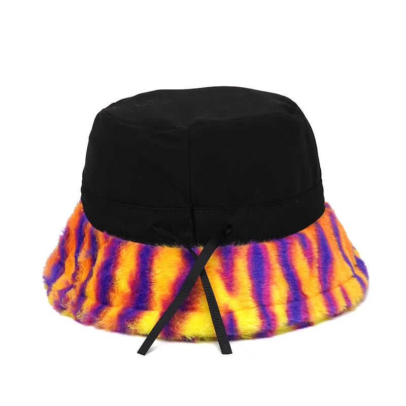 Casquette Seau en Fourrure Chaude – Bob Pêcheur Coupe-Vent Unisexe | Hiver 2025 JIMIHISI