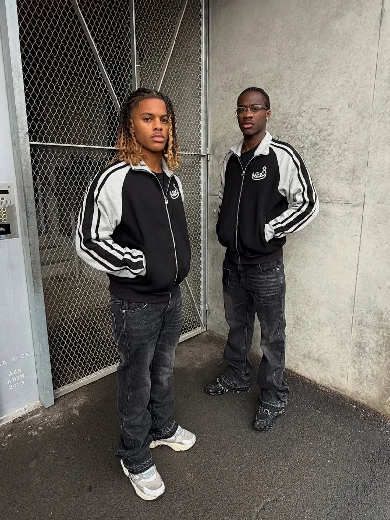 Jean Slim Fit Y2K Vintage Frangé Micro Évasé Harajuku Hip Hop — Unisexe Gothique BiggOrange