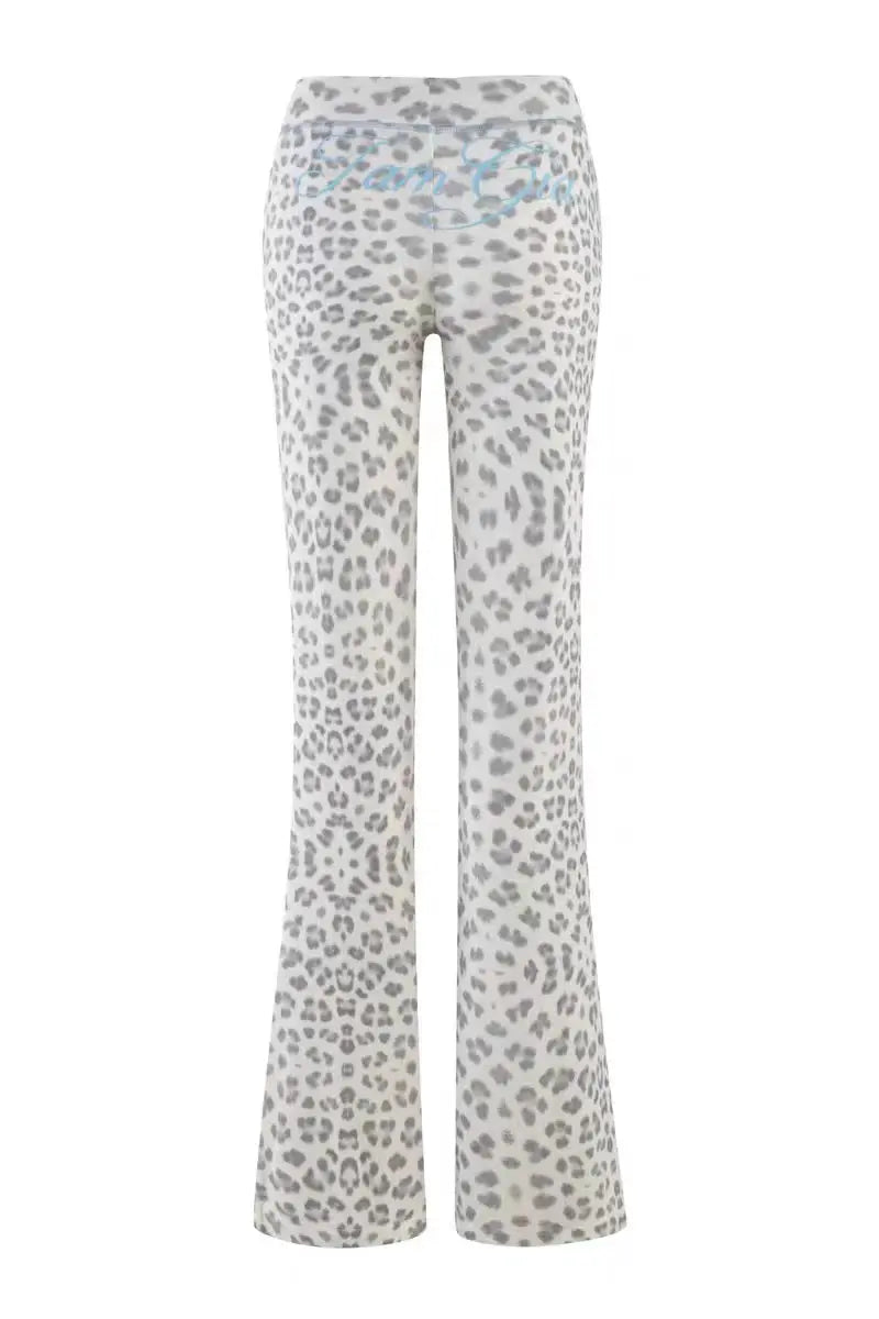Ensemble veste courte à capuche zippée et pantalon, coupe slim, imprimé lettres, design à fils apparents, GIA