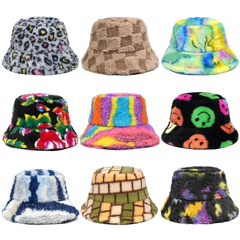 Casquette Seau en Fourrure Chaude – Bob Pêcheur Coupe-Vent Unisexe | Hiver 2025 JIMIHISI