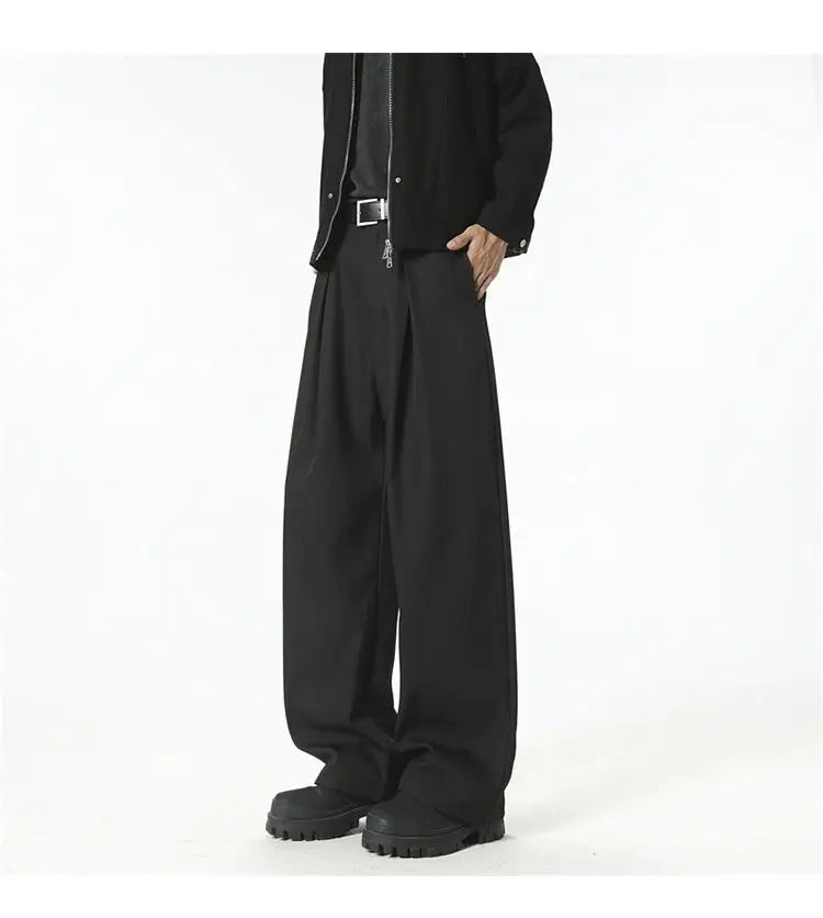 Pantalon Jambes Larges Style Harajuku — Coupe Évasée, Streetwear Décontracté | ZOYLEIR