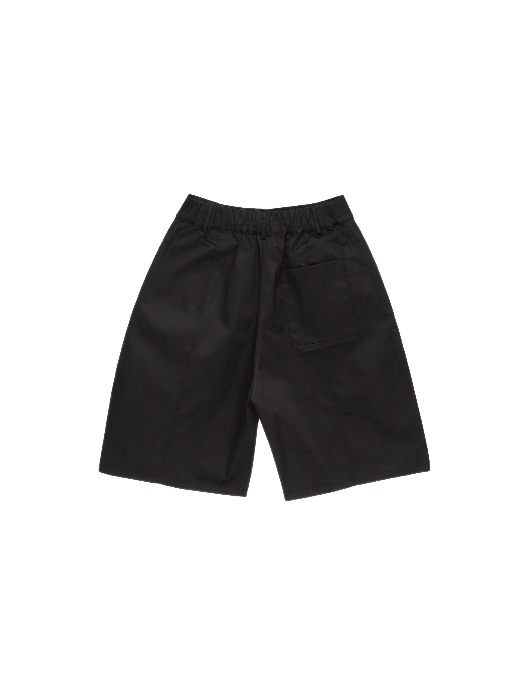 Short Baggy Kaki Luxe — Jambes Larges, Taille Élastique, Style Designer | Mauroicardi