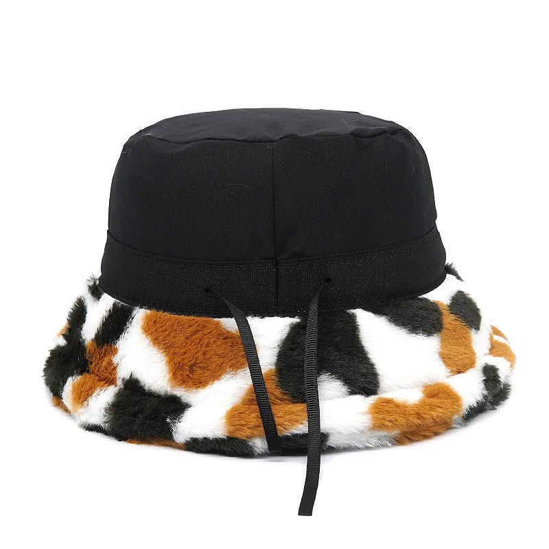 Casquette Seau en Fourrure Chaude – Bob Pêcheur Coupe-Vent Unisexe | Hiver 2025 JIMIHISI
