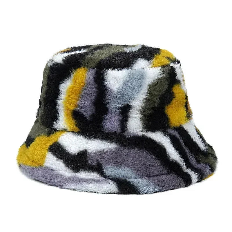 Casquette Seau en Fourrure Chaude – Bob Pêcheur Coupe-Vent Unisexe | Hiver 2025 JIMIHISI