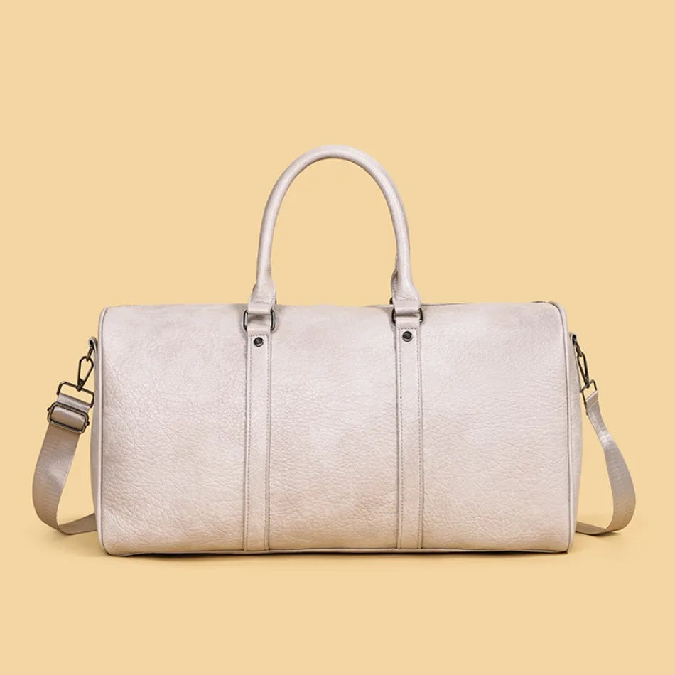 Sac de Voyage Week-End Cuir PU Souple — Fourre-Tout Luxe Homme & Femme