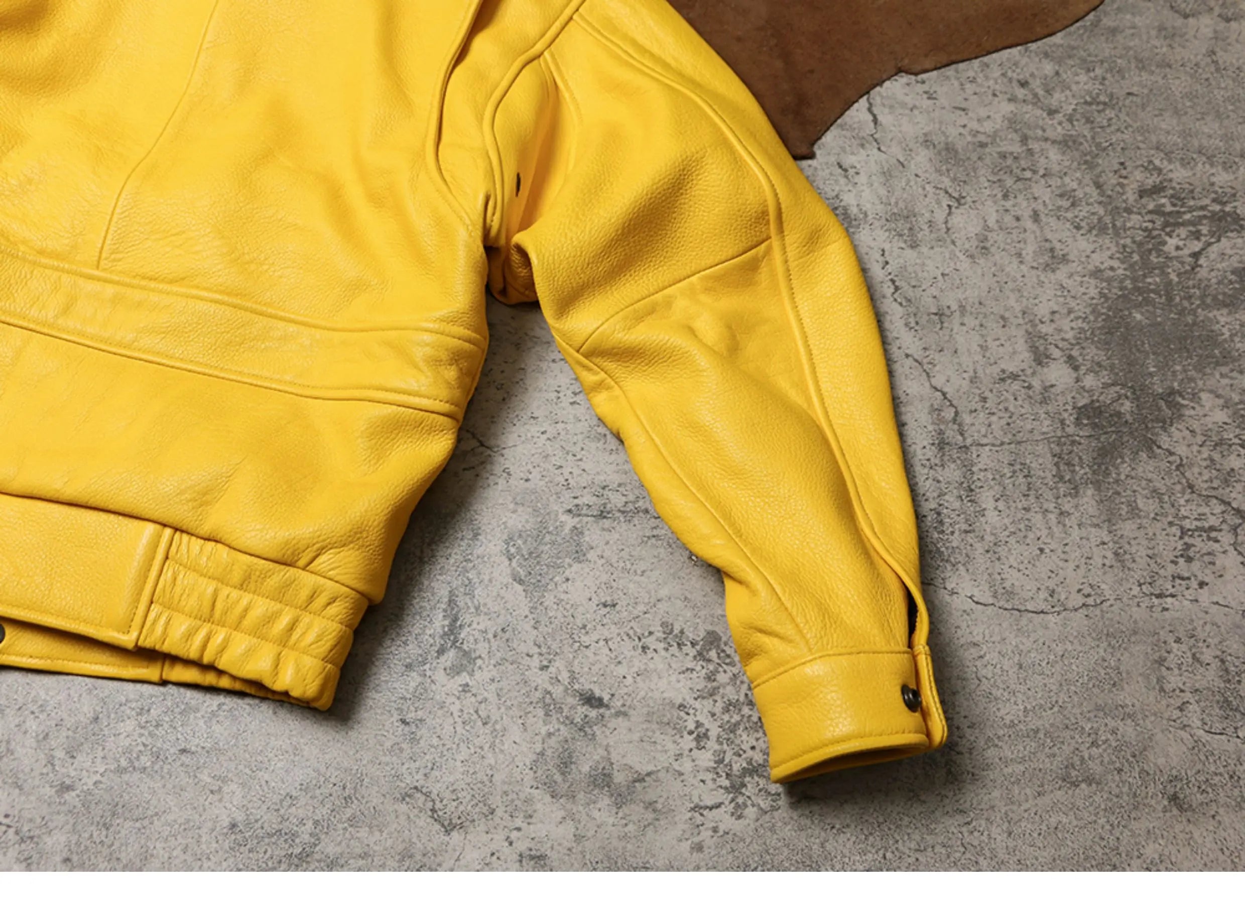 Veste Courte Simili Cuir Homme — Col Rabattu, Fermeture Éclair, Style Luxe | Mauroicardi 2025
