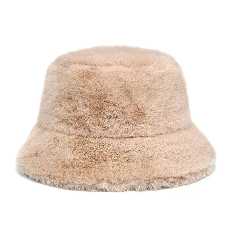 Casquette Seau en Fourrure Chaude – Bob Pêcheur Coupe-Vent Unisexe | Hiver 2025 JIMIHISI