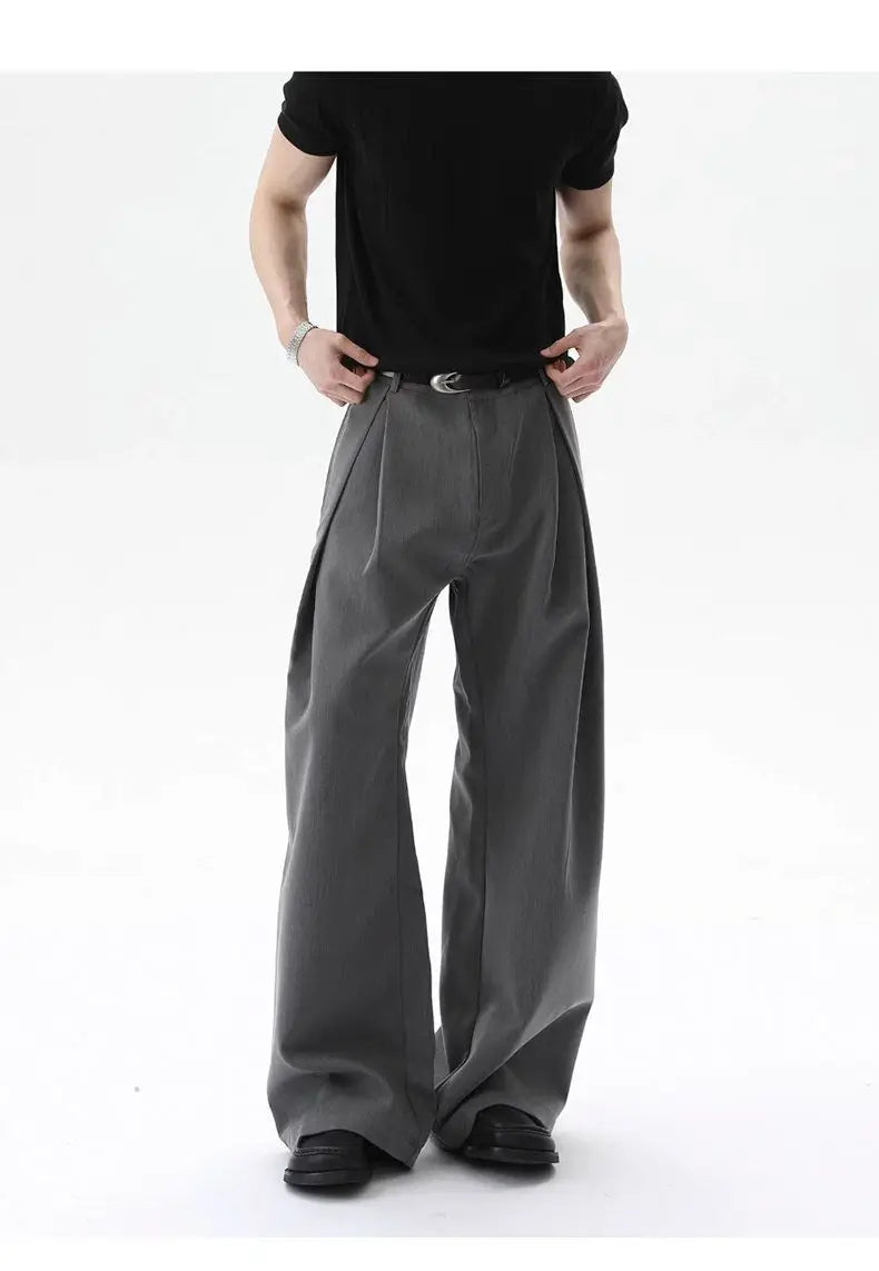 Pantalon Jambes Larges Style Harajuku — Coupe Évasée, Streetwear Décontracté | ZOYLEIR