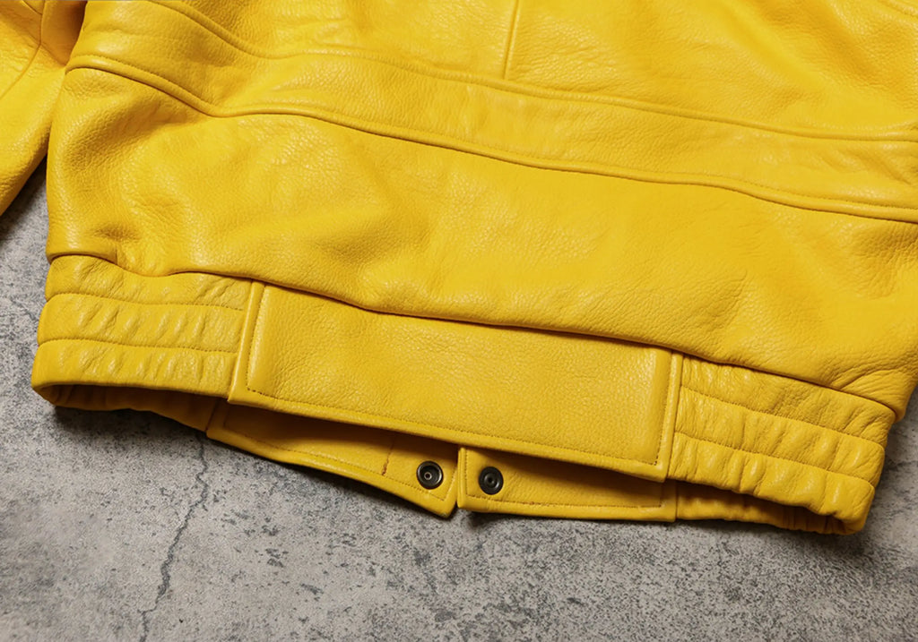 Veste Courte Simili Cuir Homme — Col Rabattu, Fermeture Éclair, Style Luxe | Mauroicardi 2025