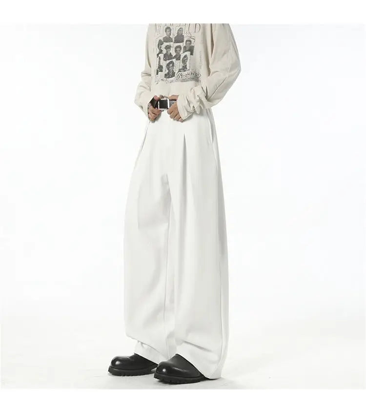 Pantalon Jambes Larges Style Harajuku — Coupe Évasée, Streetwear Décontracté | ZOYLEIR