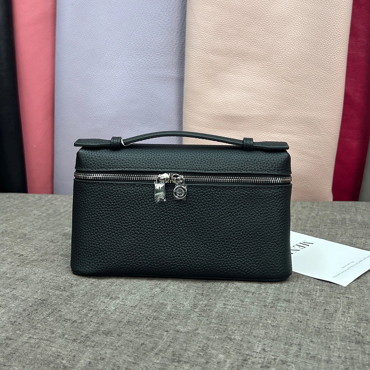 Mini Sac Bandoulière LP19 en Cuir Véritable — Pochette Compacte Luxe Femme