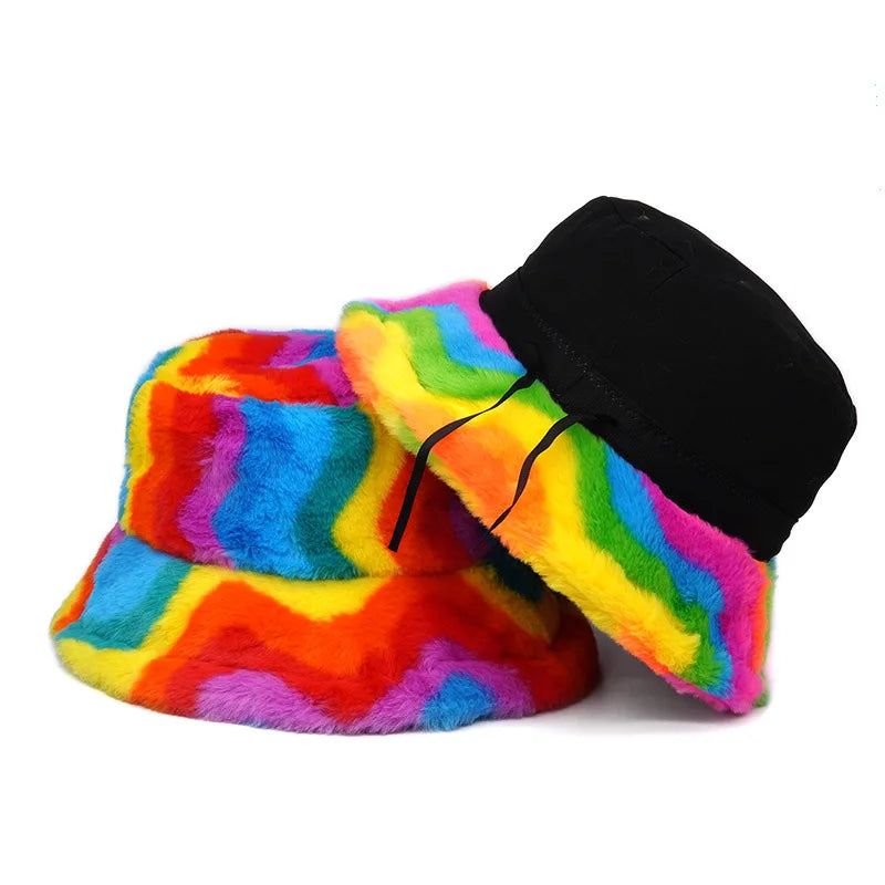 Casquette Seau en Fourrure Chaude – Bob Pêcheur Coupe-Vent Unisexe | Hiver 2025 JIMIHISI