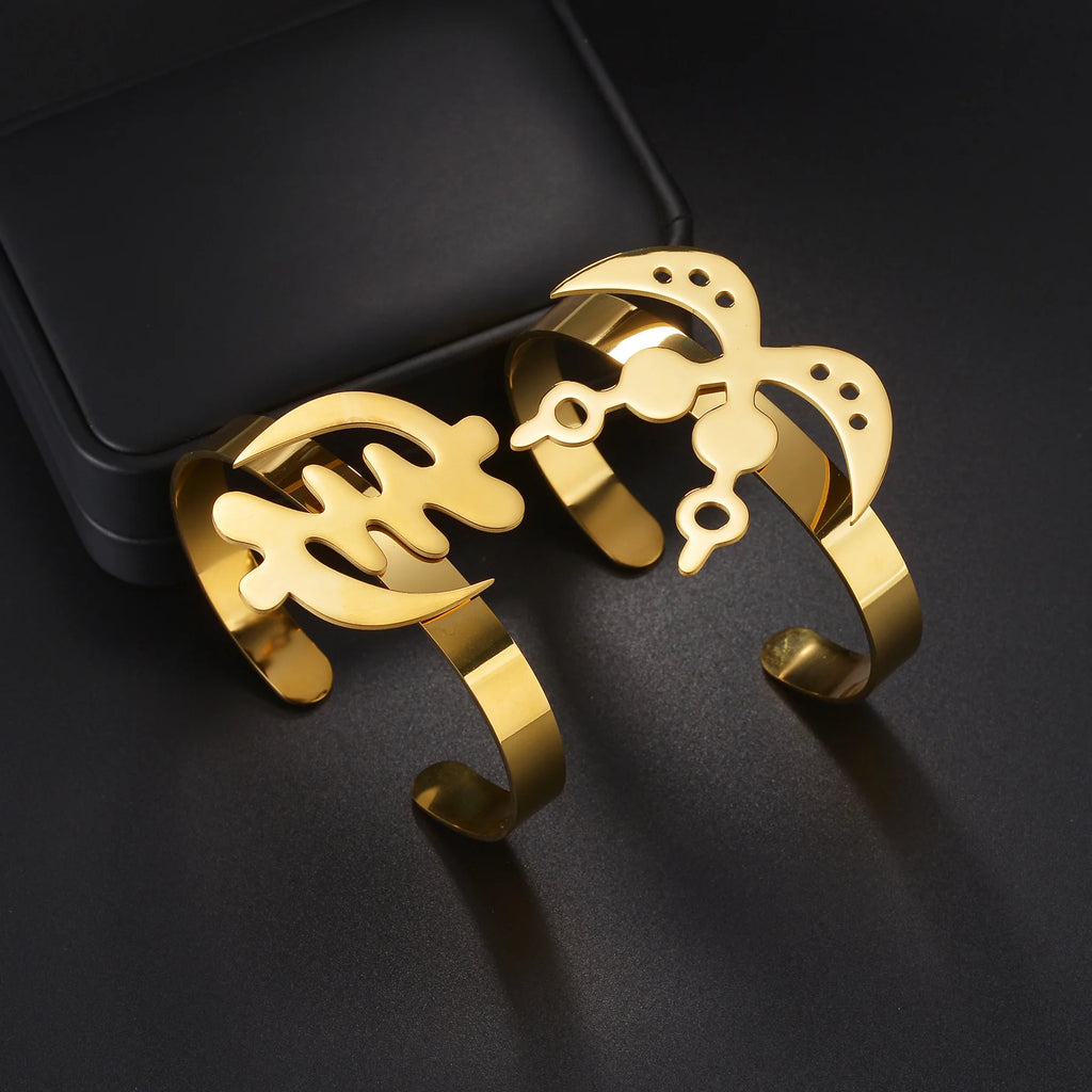 Bracelet Prénom Personnalisé – Acier Inoxydable Plaqué Or