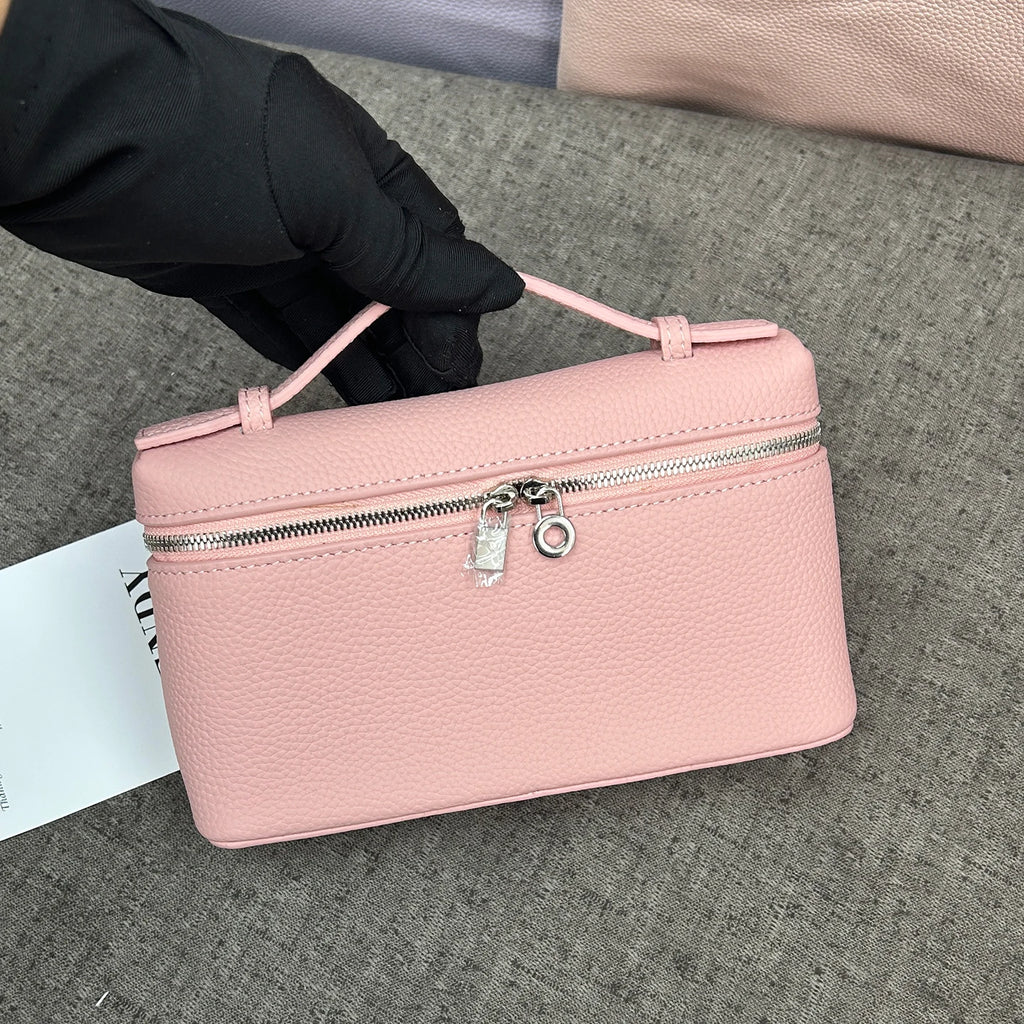 Mini Sac Bandoulière LP19 en Cuir Véritable — Pochette Compacte Luxe Femme