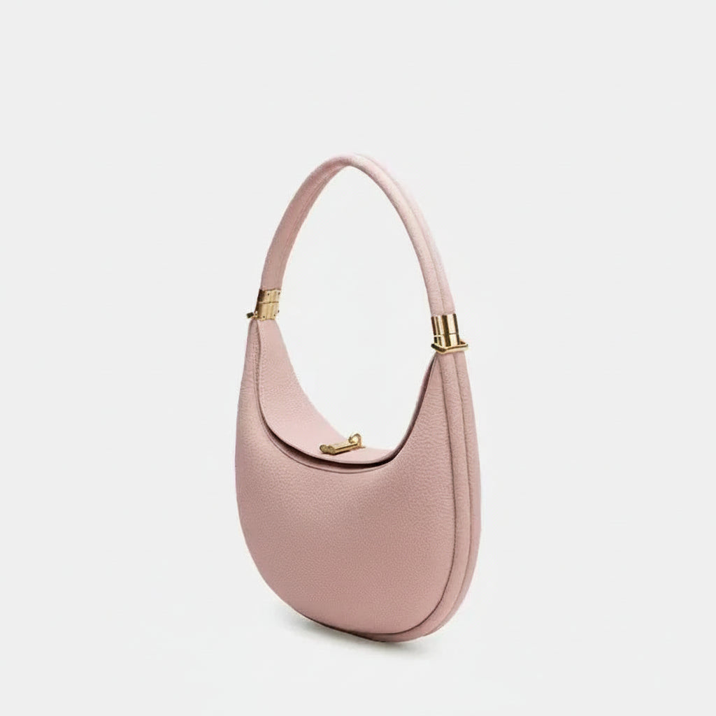 Sac Croissant Demi-Lune Songmont — Bandoulière Business Cuir Luxe Femme