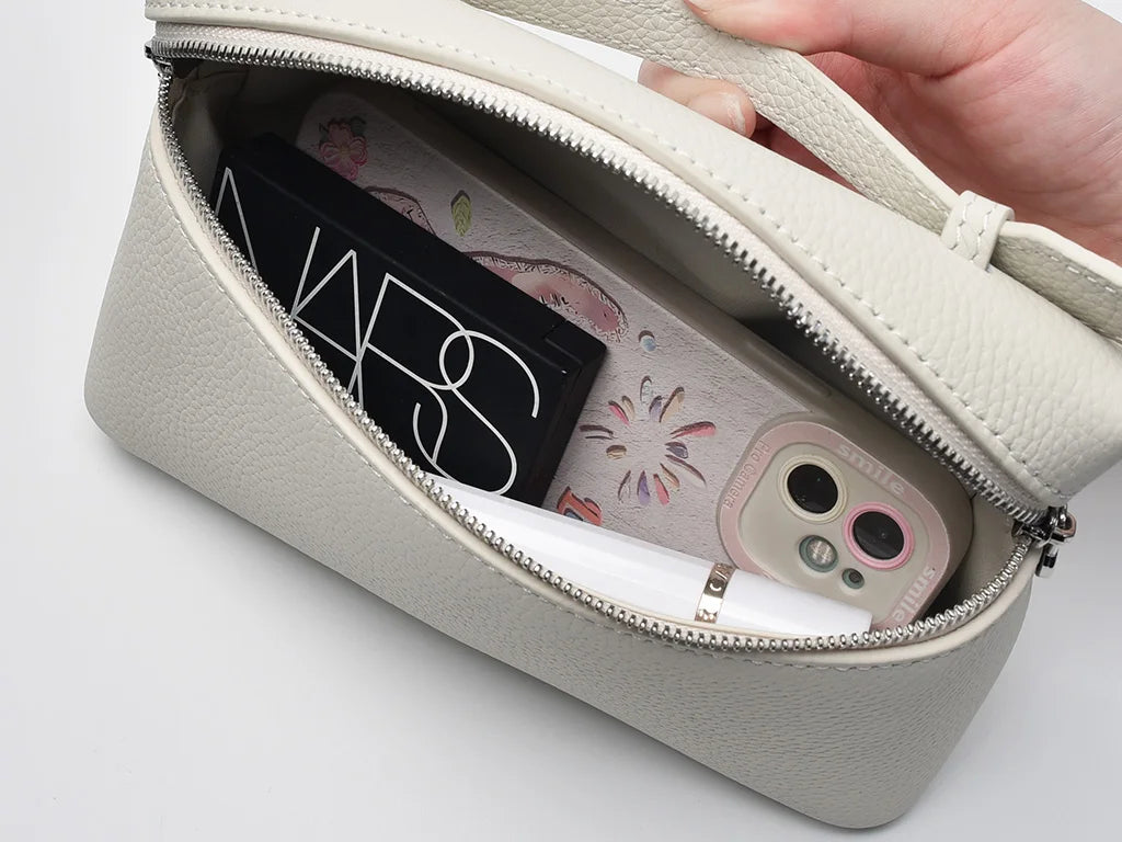 Mini Sac Bandoulière LP19 en Cuir Véritable — Pochette Compacte Luxe Femme