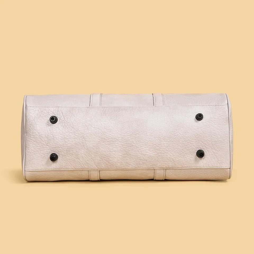 Sac de Voyage Week-End Cuir PU Souple — Fourre-Tout Luxe Homme & Femme