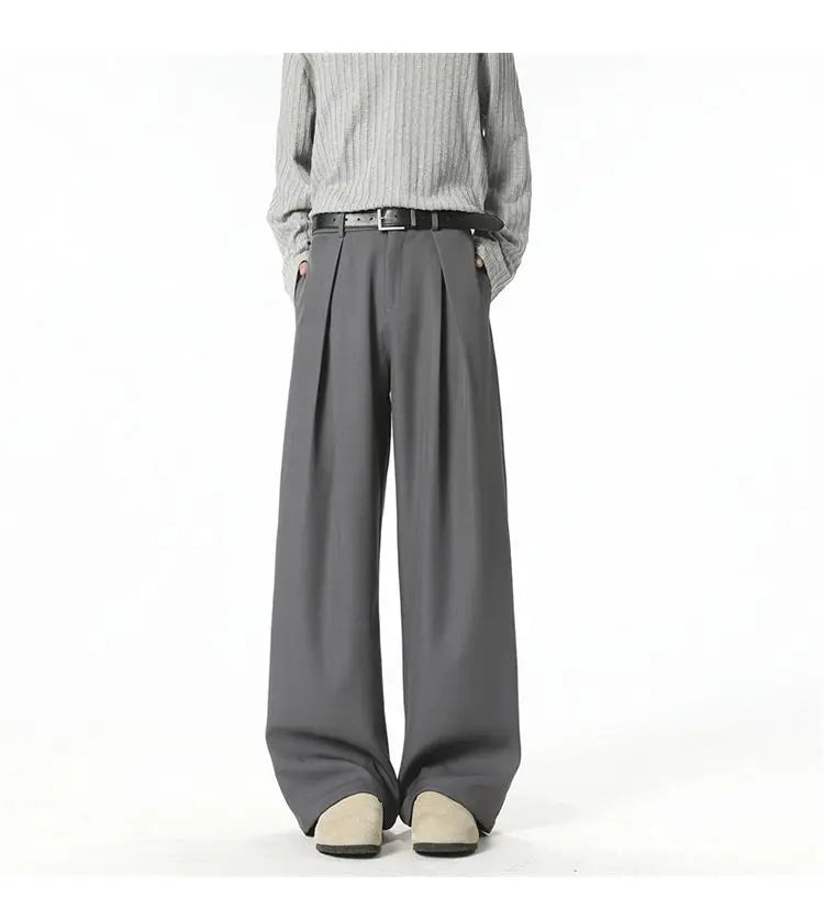 Pantalon Jambes Larges Style Harajuku — Coupe Évasée, Streetwear Décontracté | ZOYLEIR