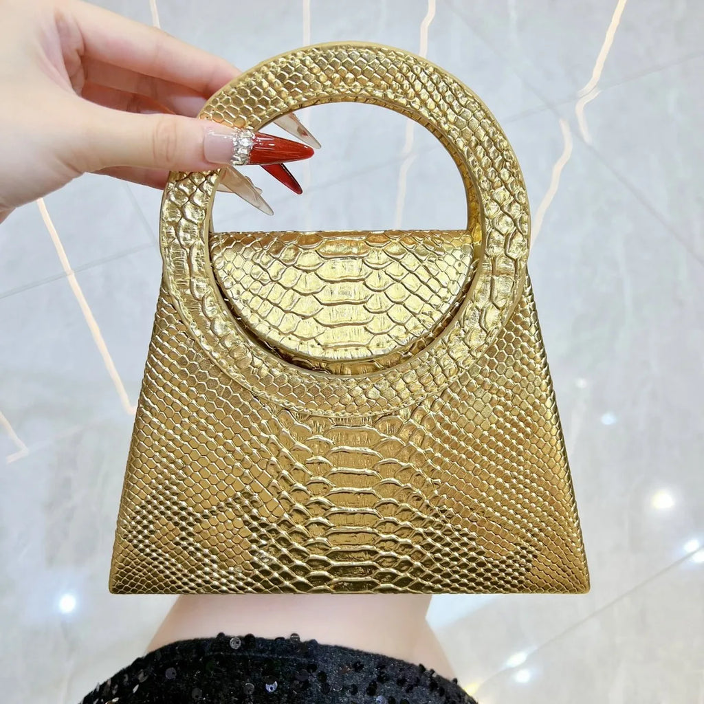 Sac à Main Carré Urbain Chic — Bandoulière PU Fermeture Magnétique