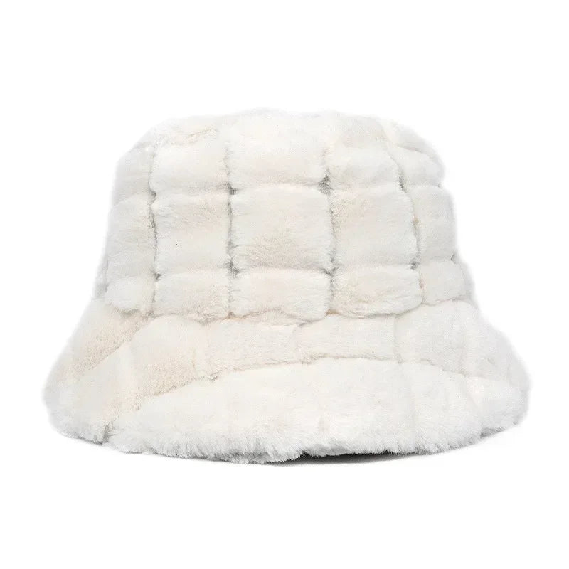 Casquette Seau en Fourrure Chaude – Bob Pêcheur Coupe-Vent Unisexe | Hiver 2025 JIMIHISI