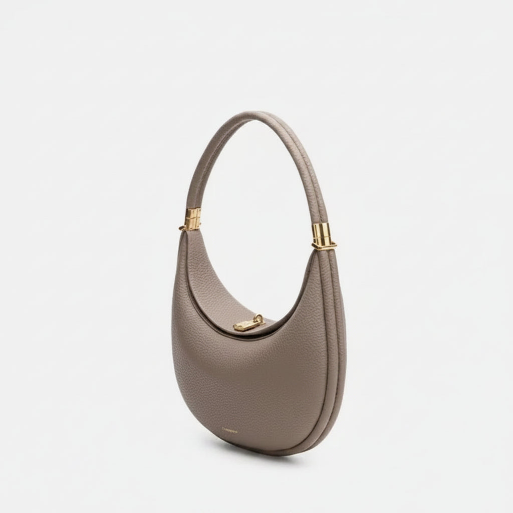 Sac Croissant Demi-Lune Songmont — Bandoulière Business Cuir Luxe Femme