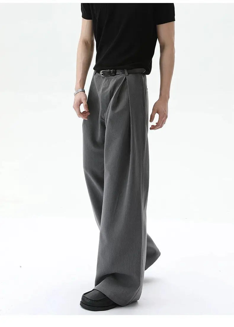 Pantalon Jambes Larges Style Harajuku — Coupe Évasée, Streetwear Décontracté | ZOYLEIR