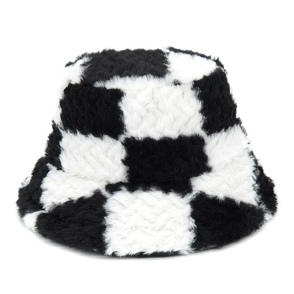 Casquette Seau en Fourrure Chaude – Bob Pêcheur Coupe-Vent Unisexe | Hiver 2025 JIMIHISI