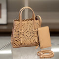 Sac Fourre-Tout Femme Style Niche Rétro – Cuir Véritable Grande Capacité