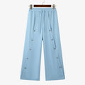 Jogger Style Coréen Ample — Cordon de Serrage, Streetwear Décontracté Uni | INCERUN 2026