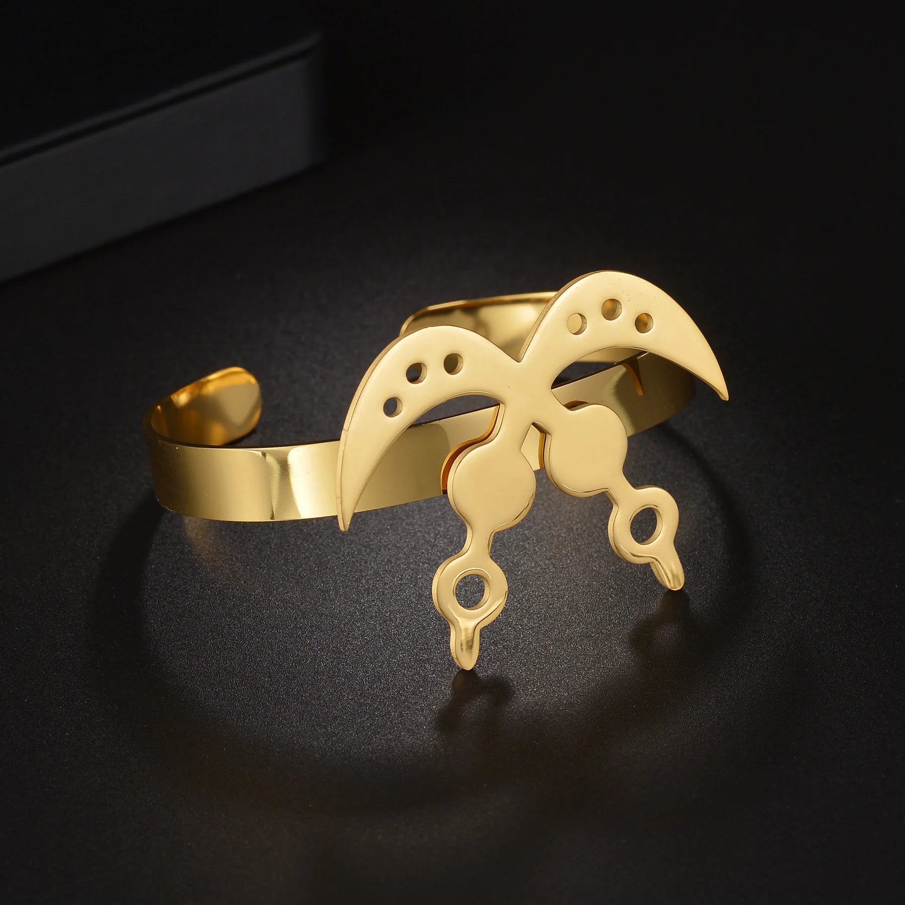 Bracelet Prénom Personnalisé – Acier Inoxydable Plaqué Or