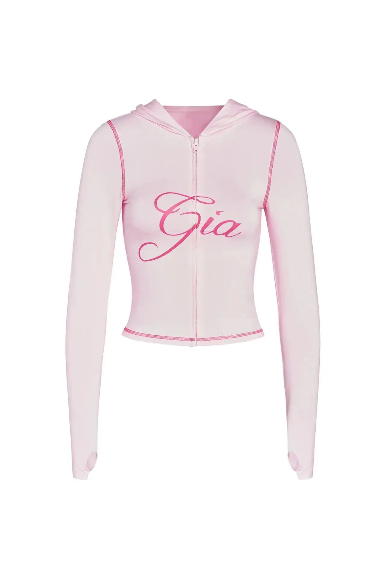 Nouvel ensemble minimaliste confortable GIA : veste à capuche zippée en velours et pantalon ample coupe slim en bleu
