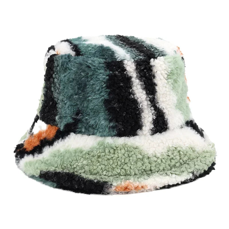 Casquette Seau en Fourrure Chaude – Bob Pêcheur Coupe-Vent Unisexe | Hiver 2025 JIMIHISI