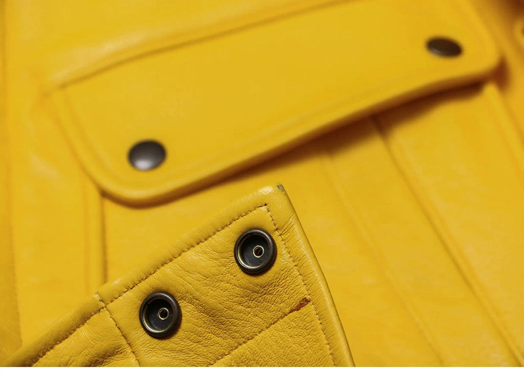Veste Courte Simili Cuir Homme — Col Rabattu, Fermeture Éclair, Style Luxe | Mauroicardi 2025