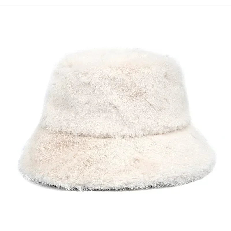 Casquette Seau en Fourrure Chaude – Bob Pêcheur Coupe-Vent Unisexe | Hiver 2025 JIMIHISI