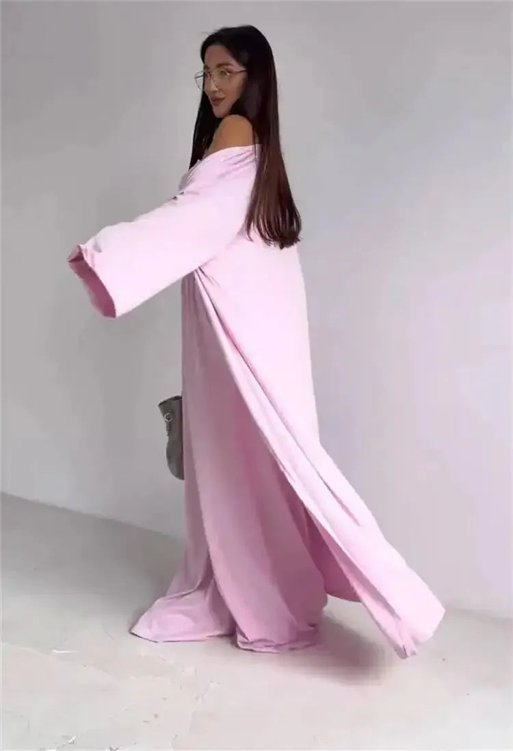 Ensemble 3 Pièces Femme — Débardeur, Long Cardigan & Pantalon Large Élégant | Bureau Été