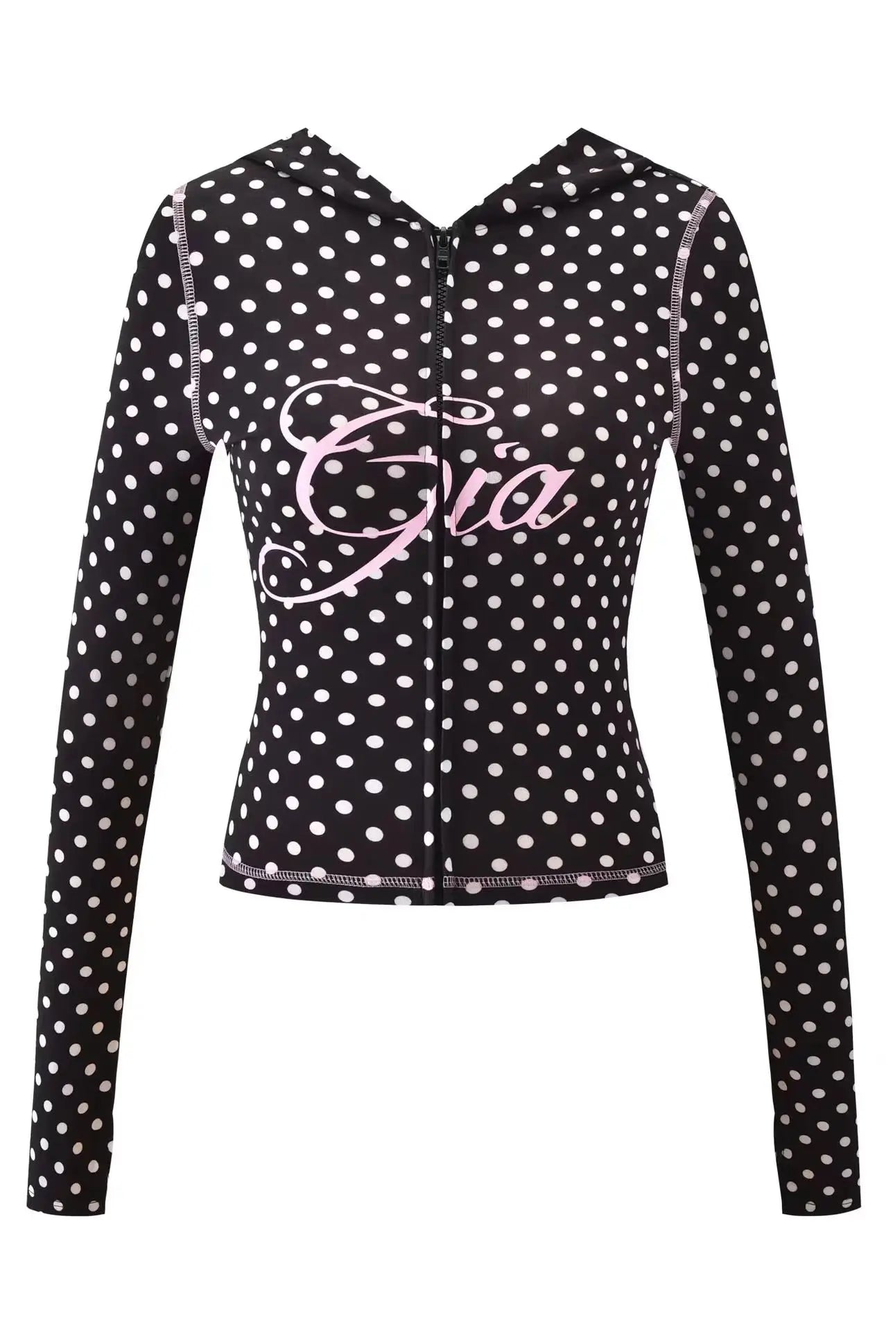 Nouvel ensemble minimaliste confortable GIA : veste à capuche zippée en velours et pantalon ample coupe slim en bleu