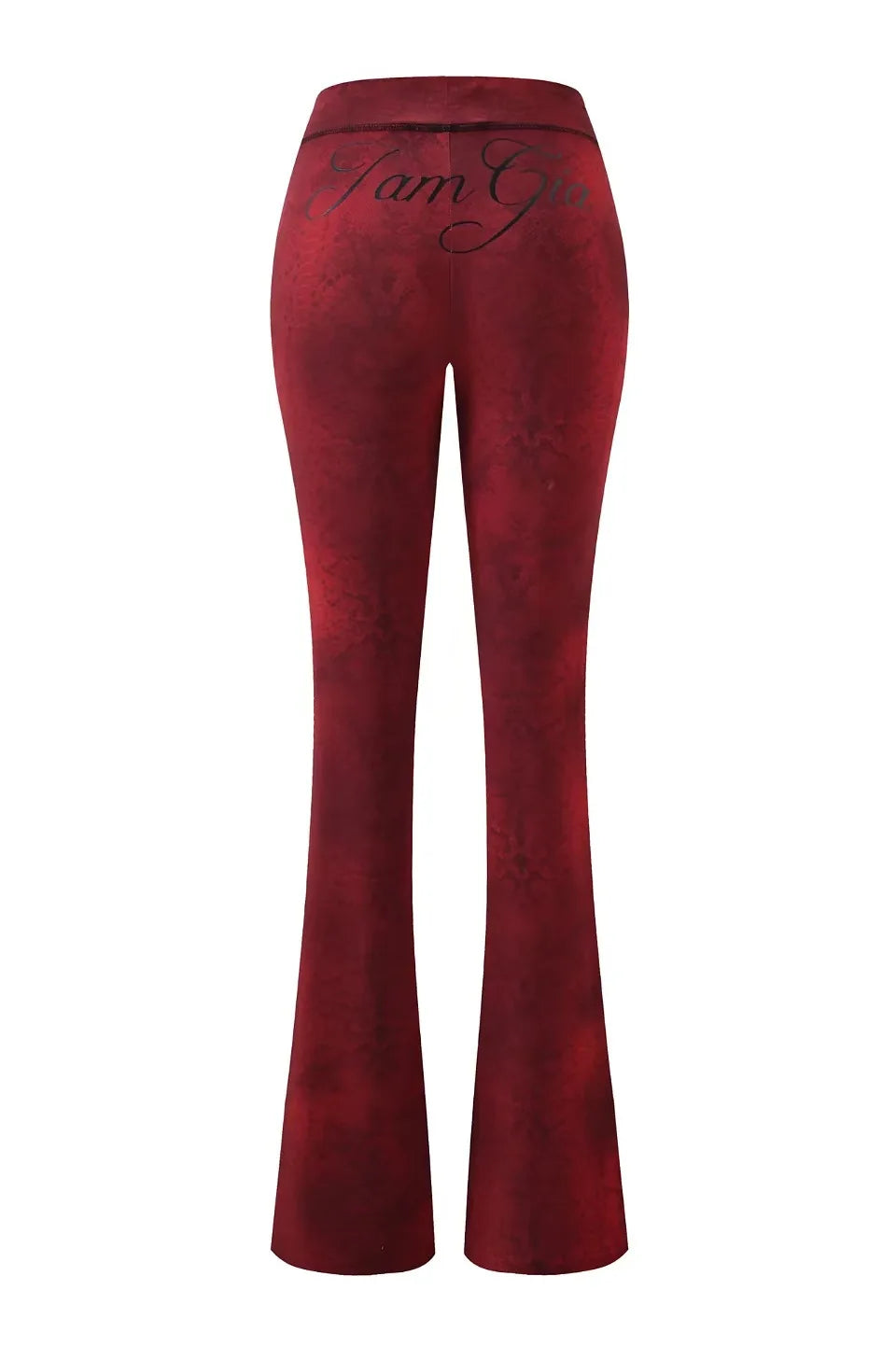 Ensemble veste courte à capuche zippée et pantalon, coupe slim, imprimé lettres, design à fils apparents, GIA