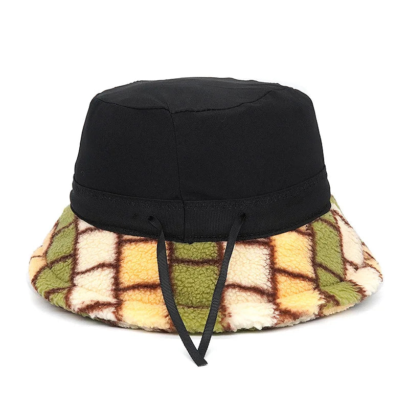 Casquette Seau en Fourrure Chaude – Bob Pêcheur Coupe-Vent Unisexe | Hiver 2025 JIMIHISI