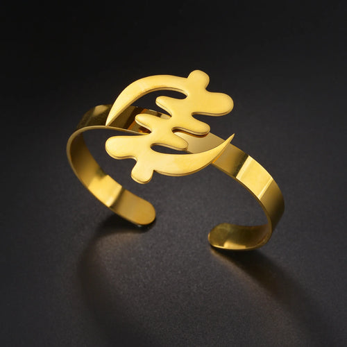 Bracelet Prénom Personnalisé – Acier Inoxydable Plaqué Or