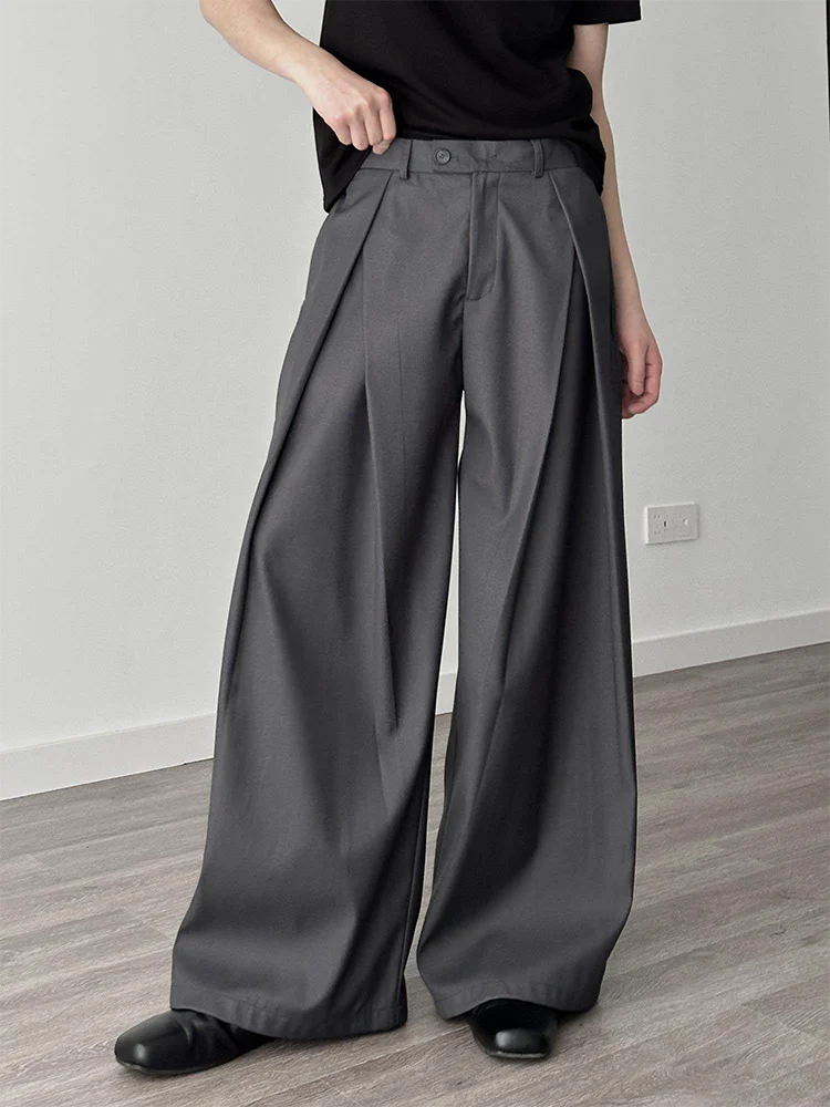 Pantalon Jambes Larges Style Harajuku — Coupe Évasée, Streetwear Décontracté | ZOYLEIR