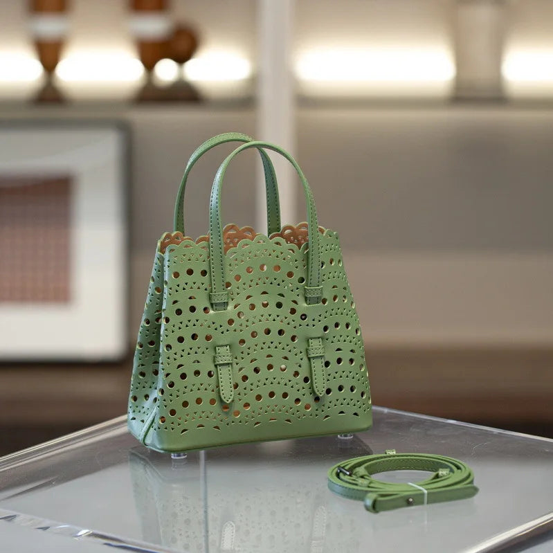 Sac Fourre-Tout Femme Style Niche Rétro – Cuir Véritable Grande Capacité