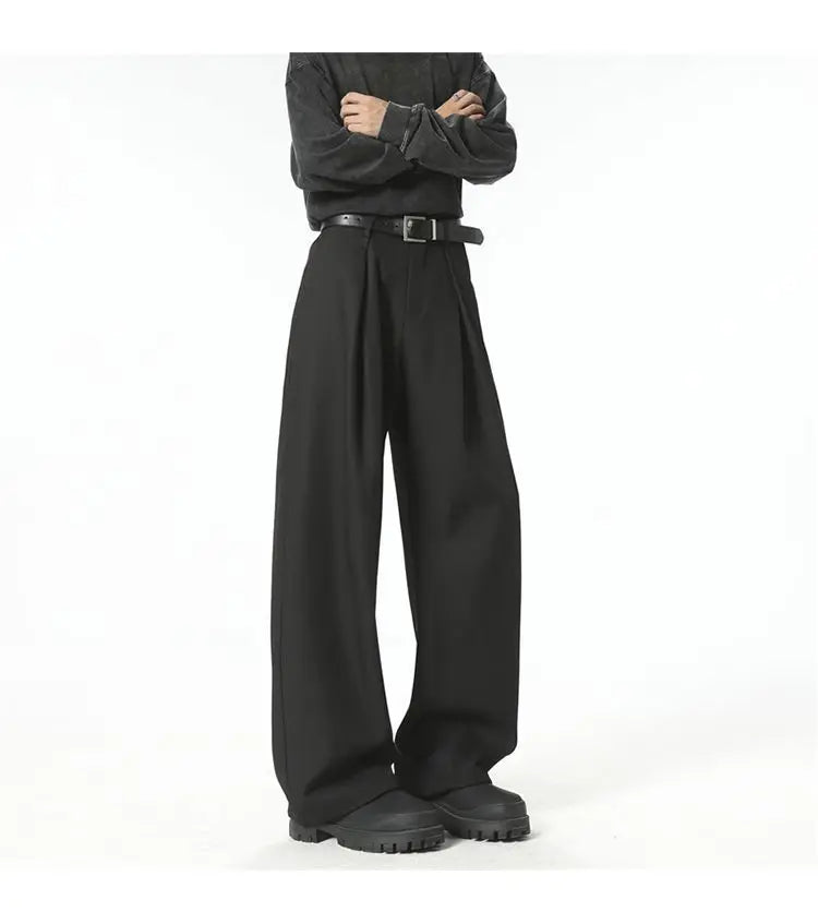 Pantalon Jambes Larges Style Harajuku — Coupe Évasée, Streetwear Décontracté | ZOYLEIR